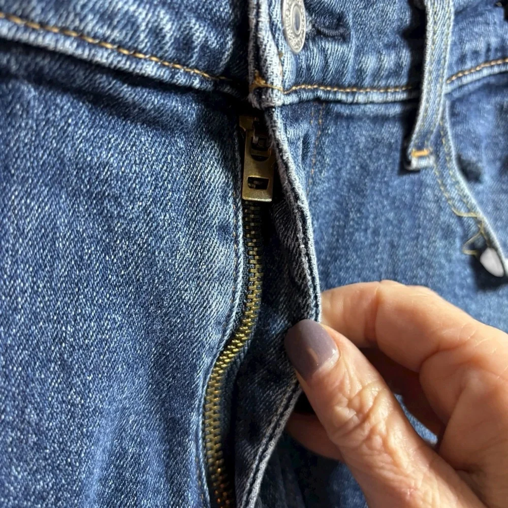 Levis 502 Regular Taper Mens‎ Jeans Blue Medium Wash Denim 36x30 Pants #331